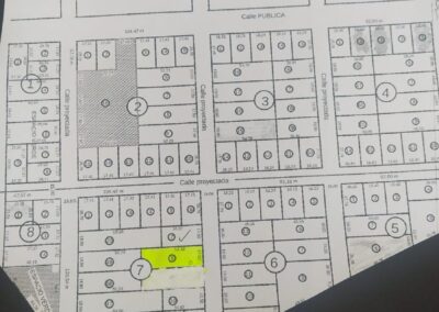 plano de loteo