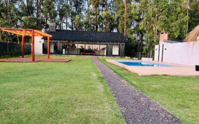 casa Nacho 3 Casa nueva con piscina y lote parquizado en Loteo El Remanso, para vivienda o salón de eventos