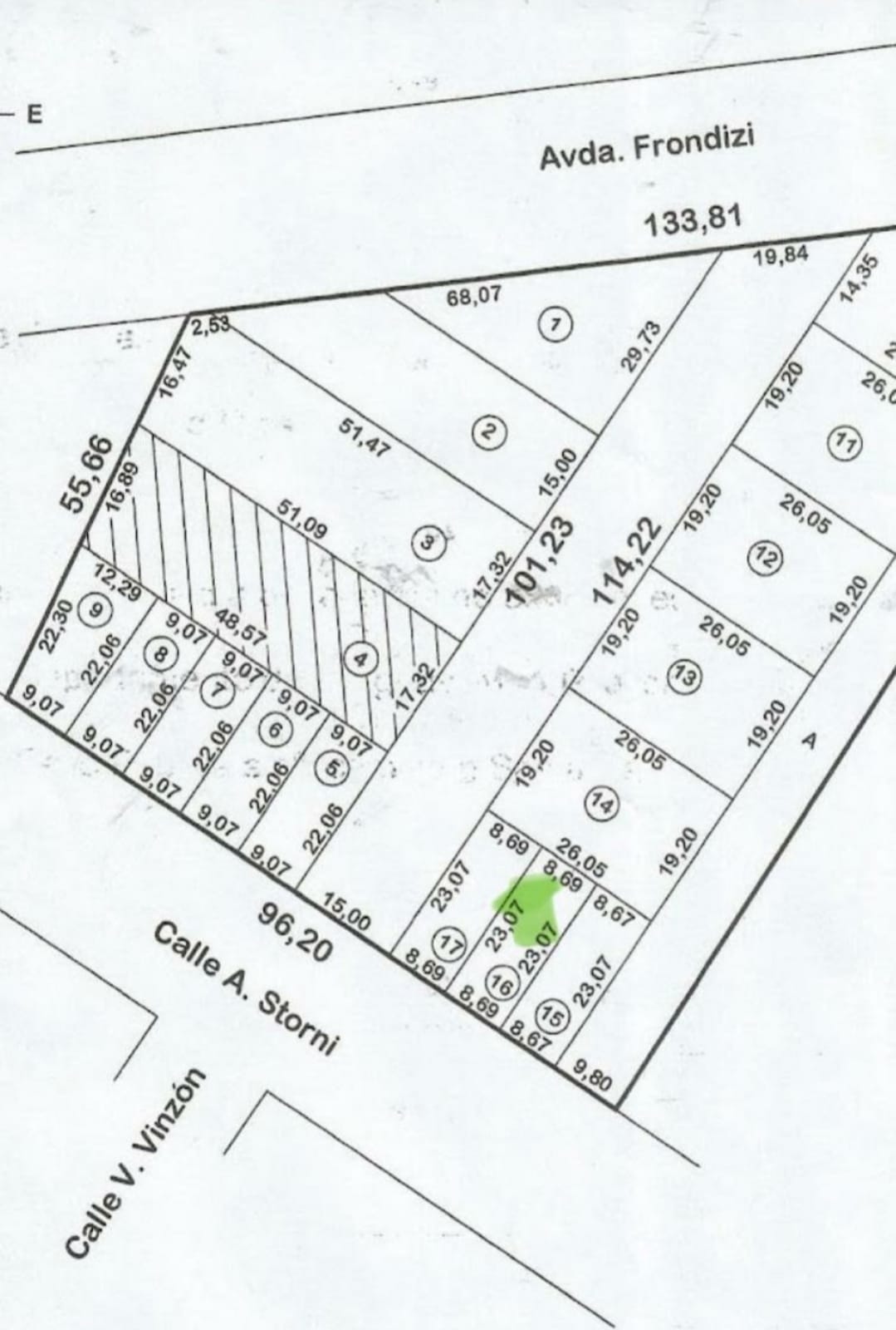 Terreno 16 en Loteo Villa Delfina – 200 m2 – Todos los servicios – principal